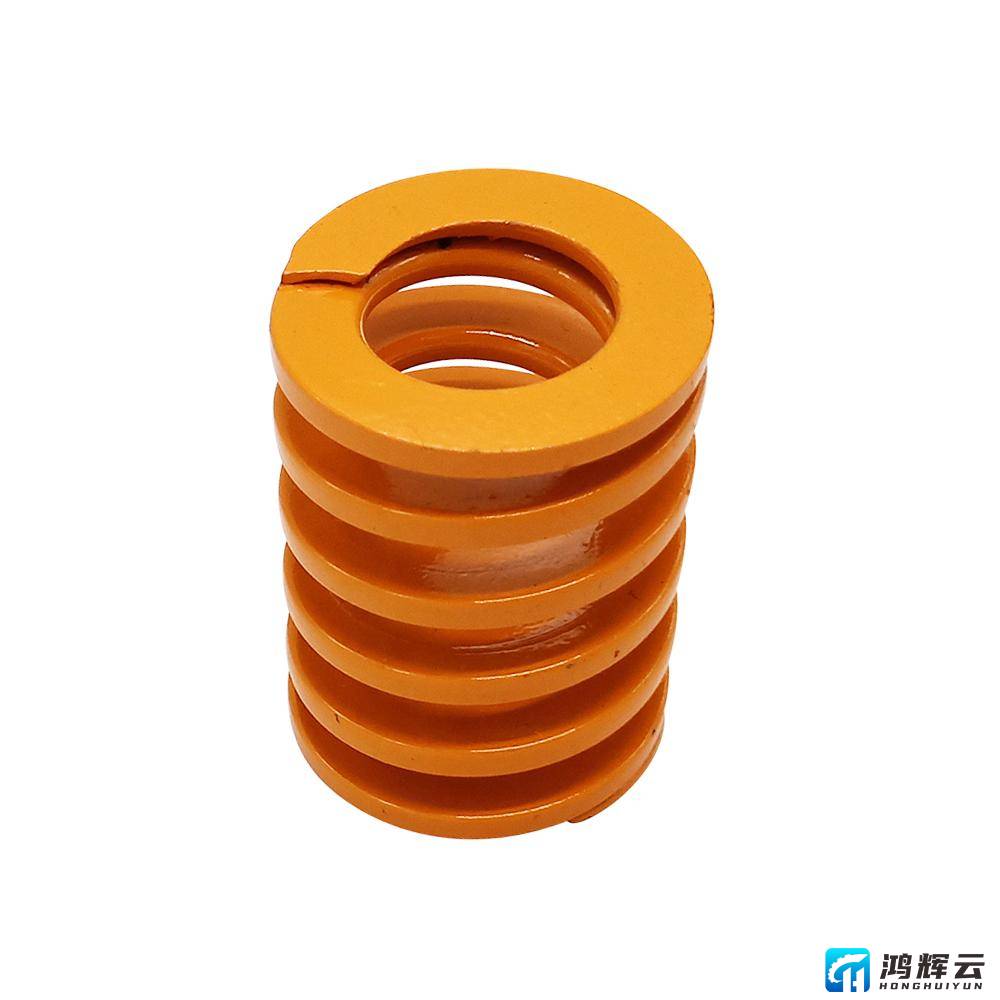 黄色矩形弹簧