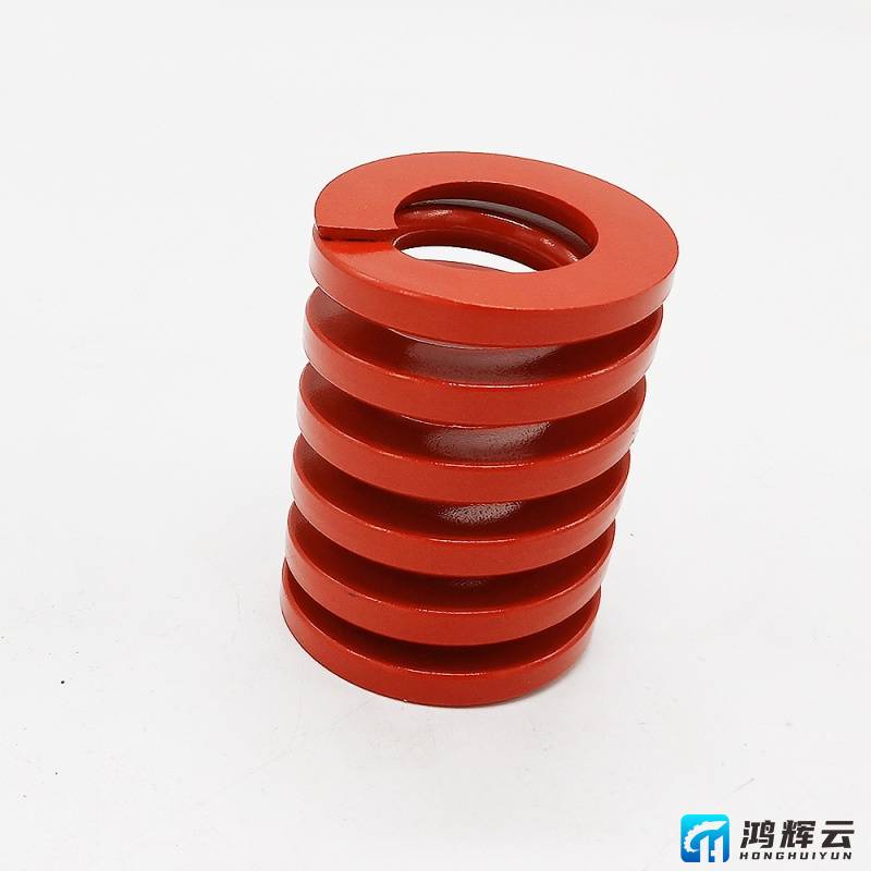 红色矩形弹簧