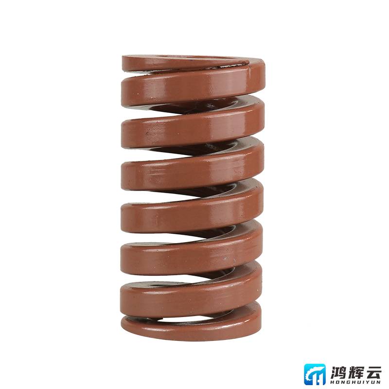 棕色矩形弹簧